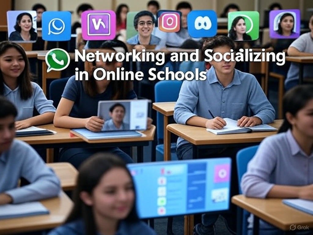 Networking and Socializing in Online High Schools | Building Connections Virtually: