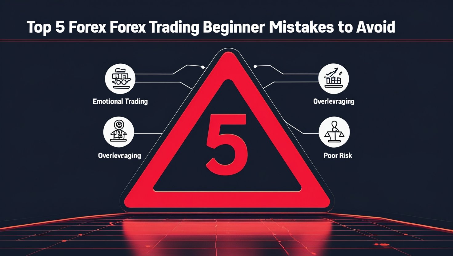 TOP 5 Forex Trading Beginner Mistakes to AVOID: